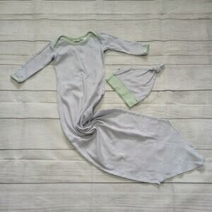 0/3m Purl Lamb Pig Gown & Hat